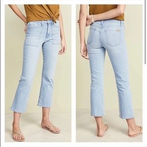 JOE’S the Callie high rise cropped boot jeans